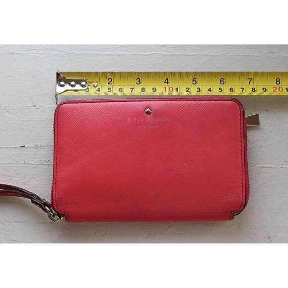 Bundle of 2 Kate Spade Wallets - Pre-Owned - Sunset Court Continental + ZIppy - Picture 10 of 14